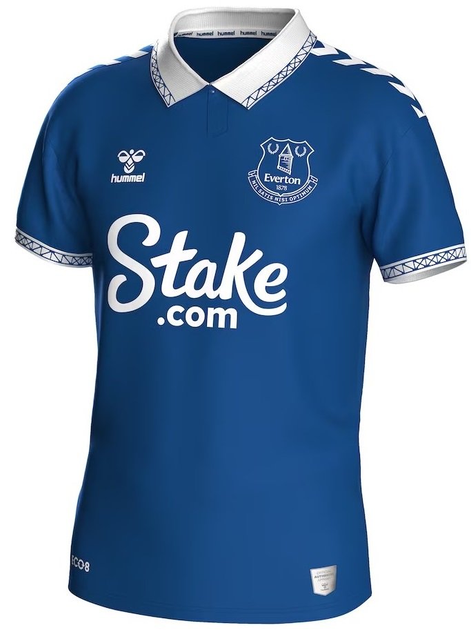 Camisa I Everton 2023 2024 Hummel oficial 